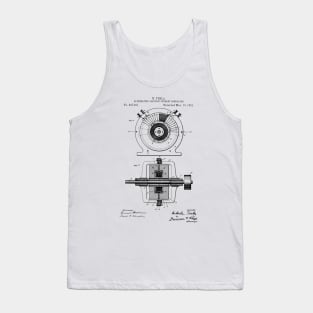 Tesla AC Electric Generator Patent 1891 Tank Top